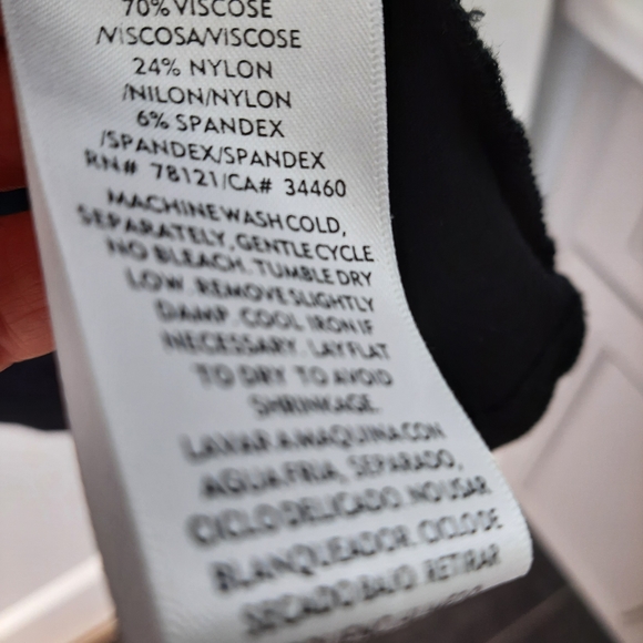 Eileen Fisher Crepe Viscose Zip Front Tunic Hoodie - Picture 7 of 11